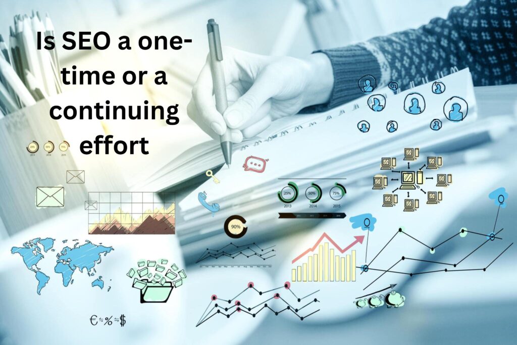Is SEO a one-time or a continuing effort?
